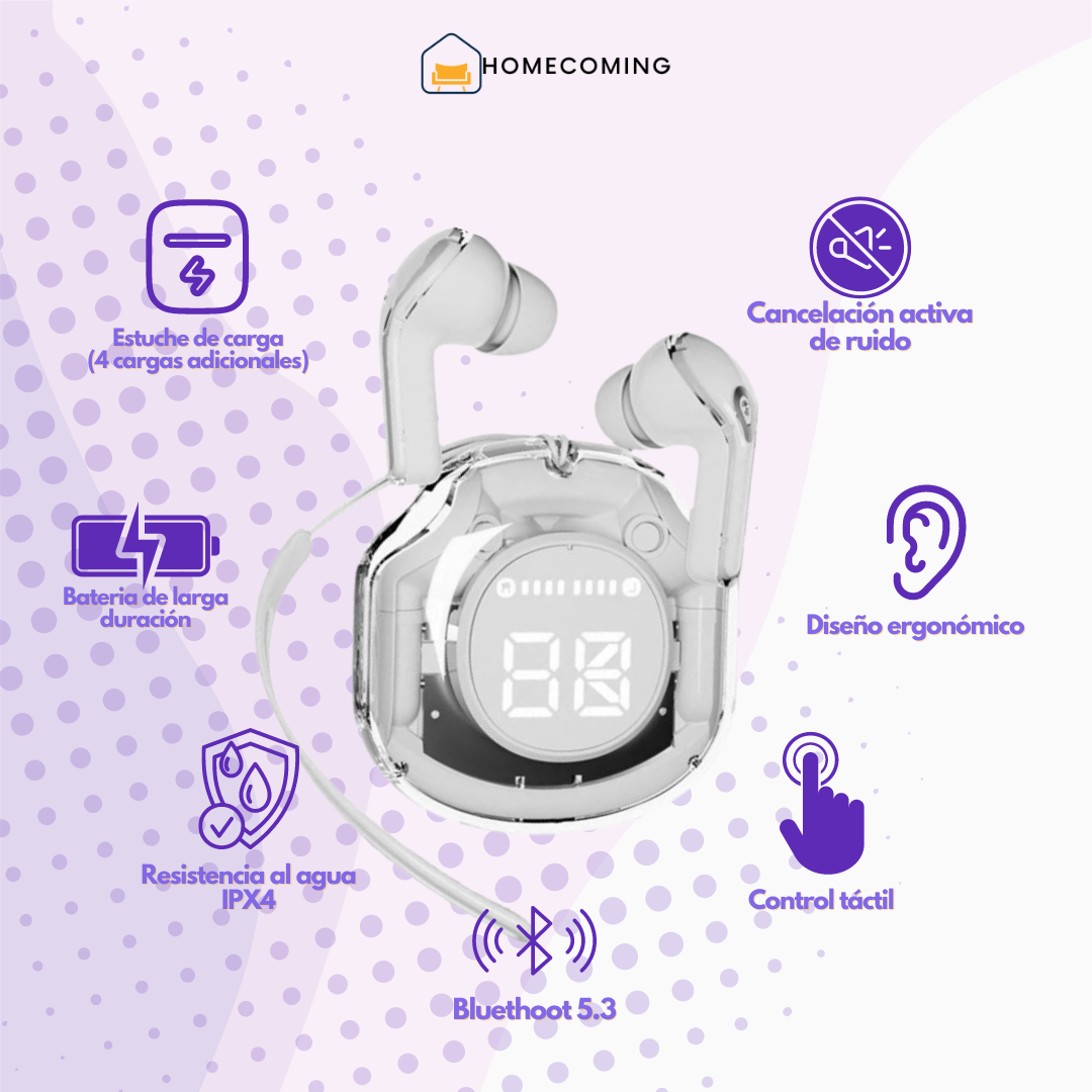 KRYSTAL PRO™ - AUDIFONOS INALAMBRICOS.