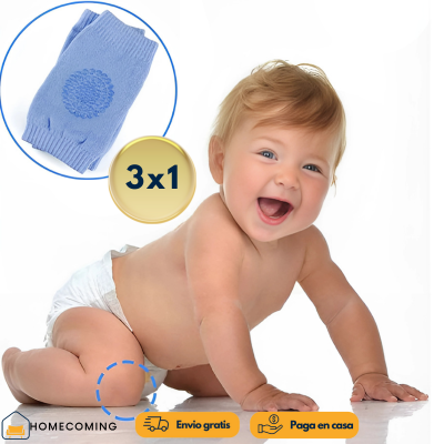 KNEES SAFE® Protectores de rodillas 3x1