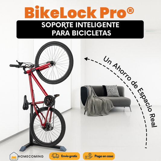 BikeLock PRO® Soporte inteligente para bicicletas.