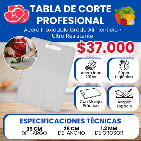 TABLA DE CORTE PROFESIONAL