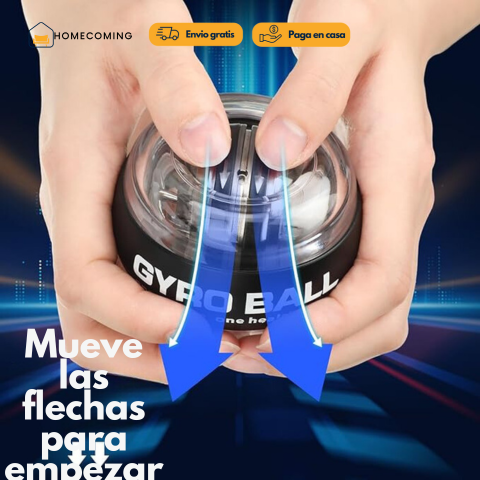 GYRO BALL® Bola ejercitadora de brazos.