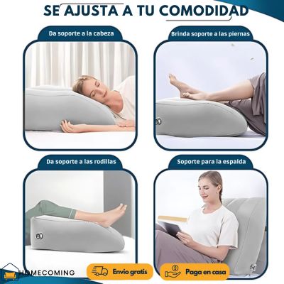 PostureLift® Almohada inflable para piernas.