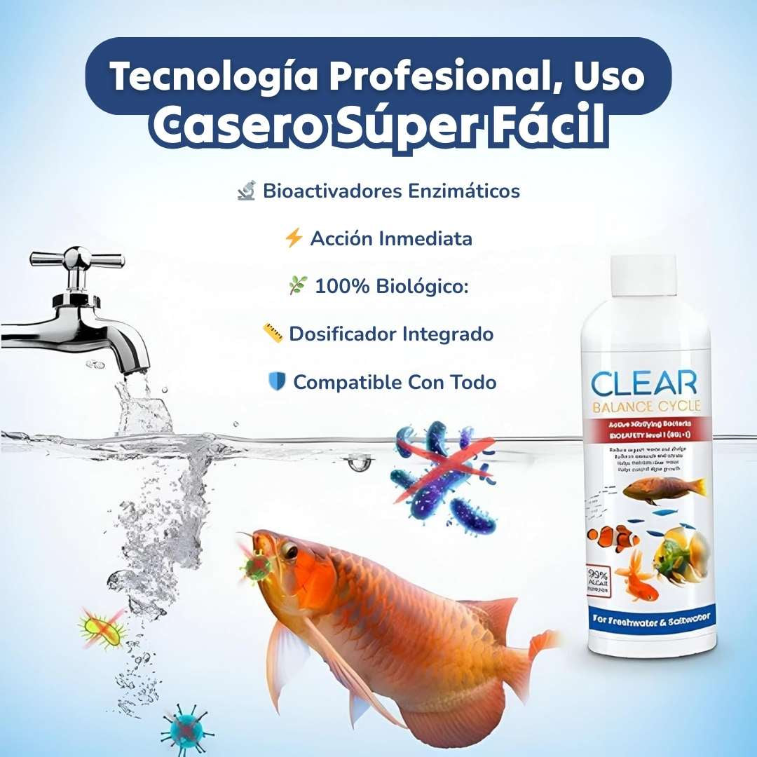 LIMPIADOR DE ACUARIOS Y PECERAS®