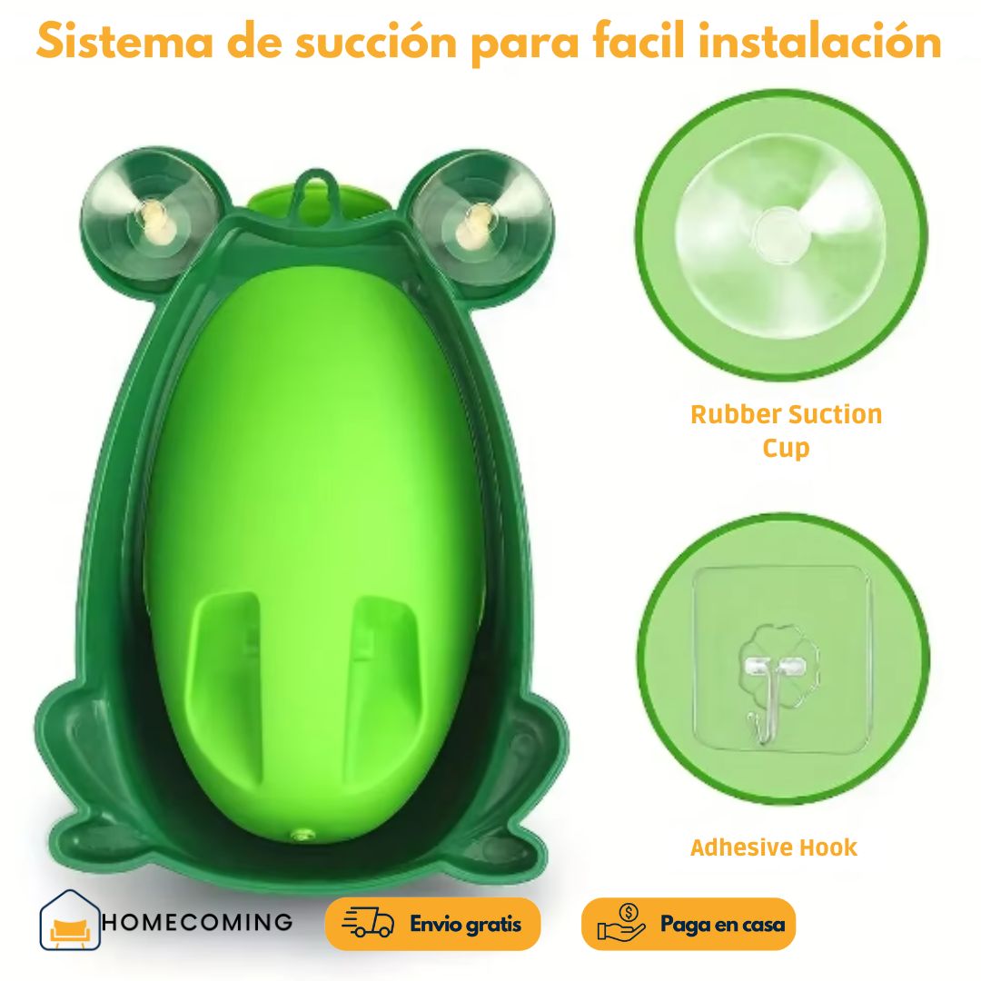 ORINAL ENTRENADOR - Gratis guía de enseñanza respetuosa para dejar el pañal.