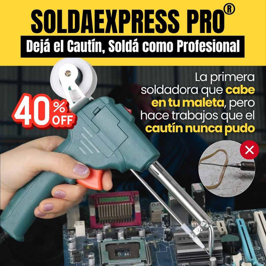 SoldaExpress ProCol - Soldadora Profesional Portátil