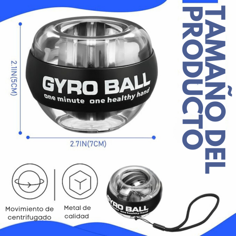 GYRO BALL® Bola ejercitadora de brazos.