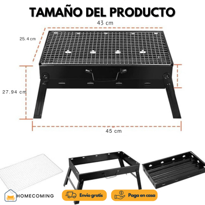 FireFlex® Asador portatil y plegable.