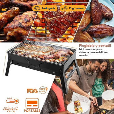 FireFlex® Asador portatil y plegable.