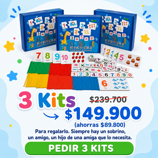 KIT MATEMÁTICO MONTESSORI