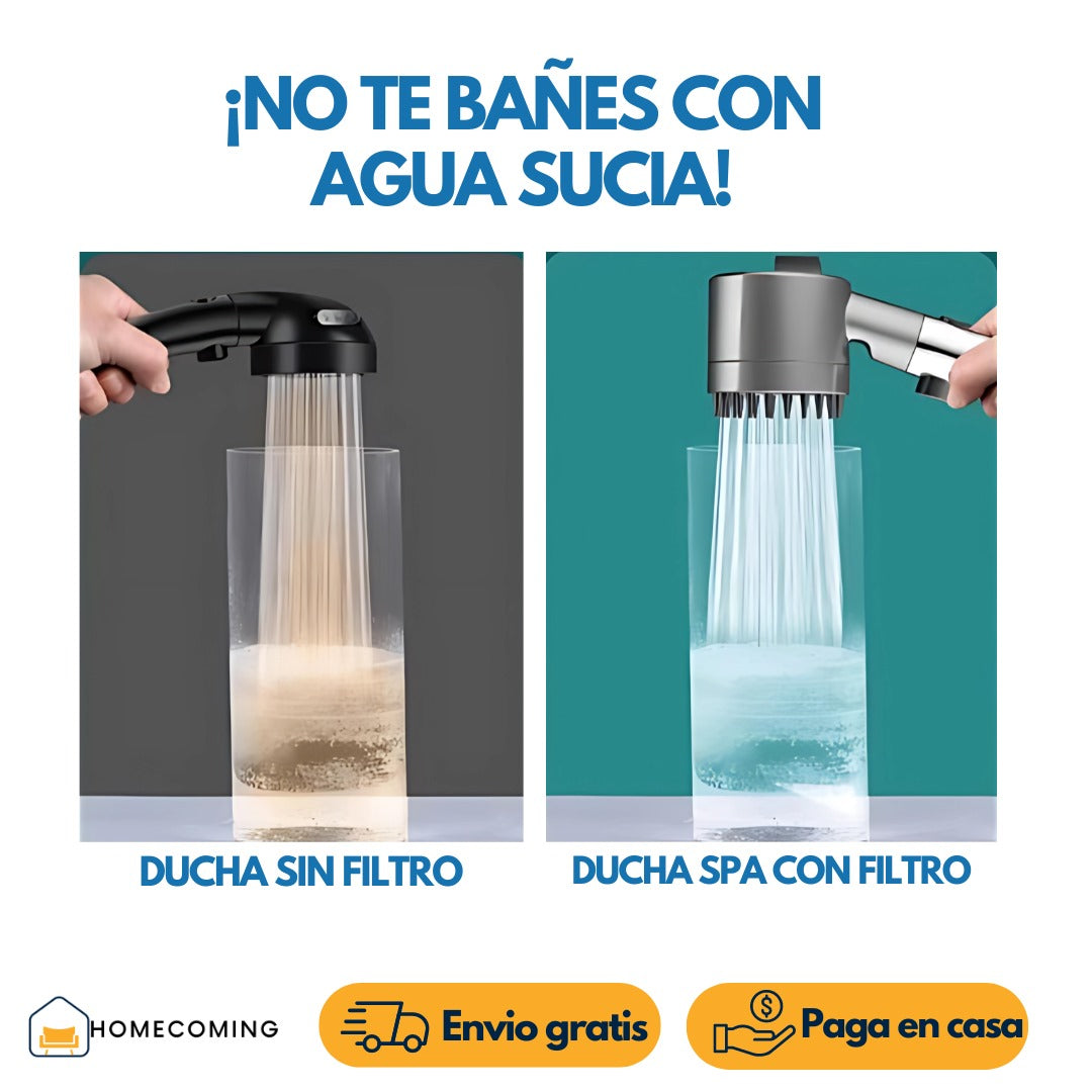 DUCHA SPA UNIVERSAL- Ahorra hasta un 35% en agua con la ducha mas estimulante de tu vida..