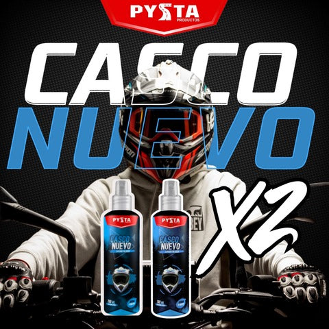 CASCO NUEVO® Lavado en seco para casco. paquete X2 UNIDADES.