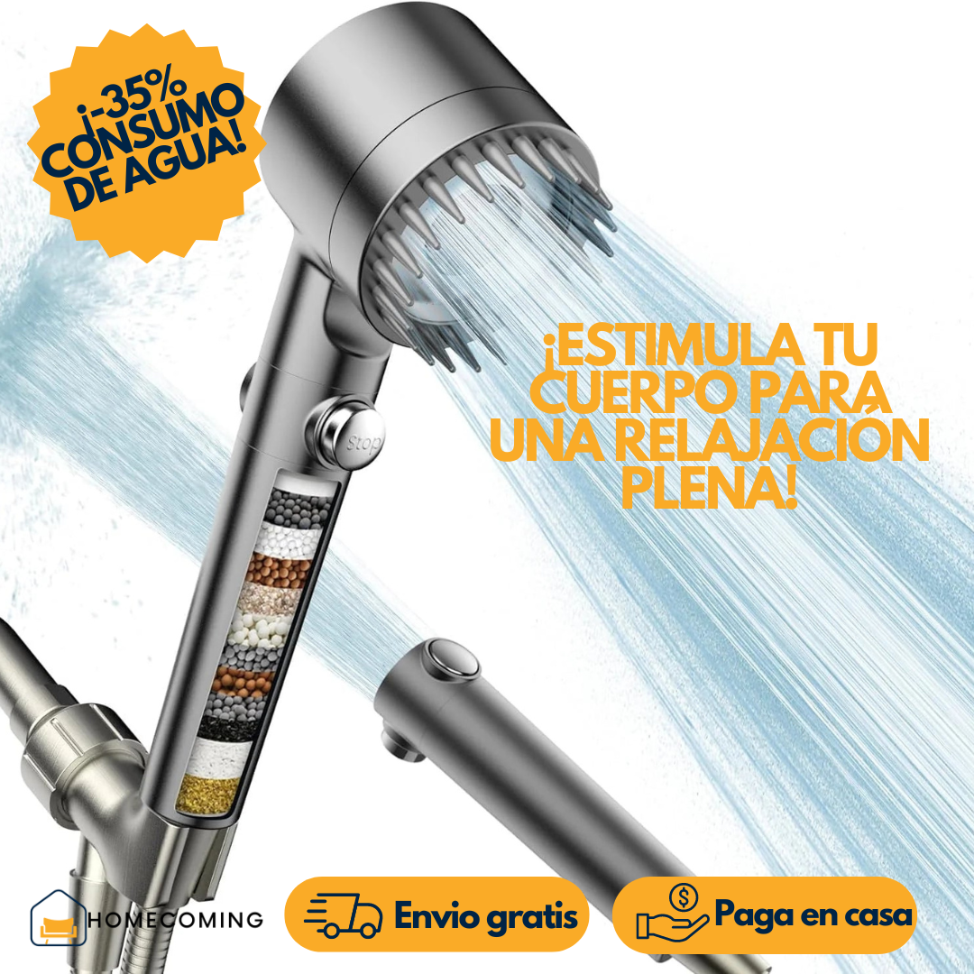 DUCHA SPA UNIVERSAL- Ahorra hasta un 35% en agua con la ducha mas estimulante de tu vida..