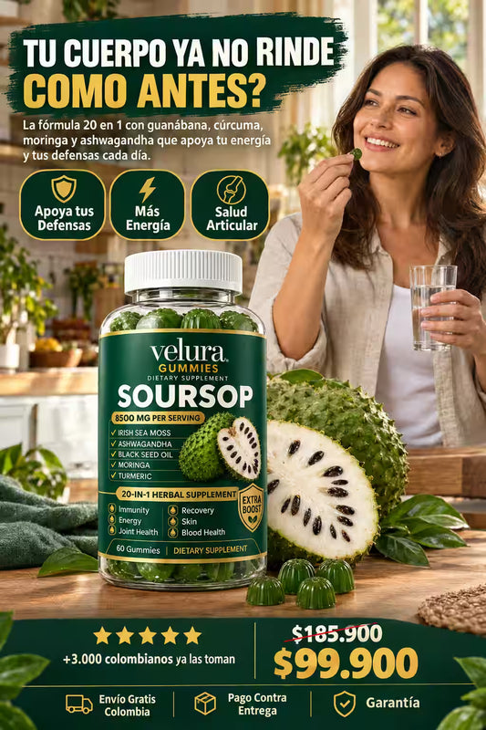 Gummies Soursop 20 en 1