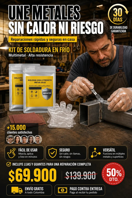 Kit de Soldadura en Frío Multimetal